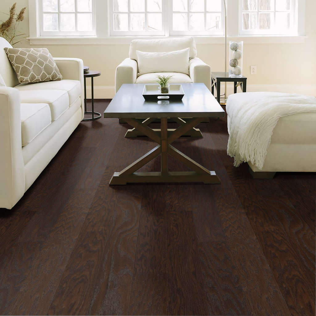 Shaw Hardwood Albright Oak 5" - Chocolate ($5.79 p/sf) SW582-07011