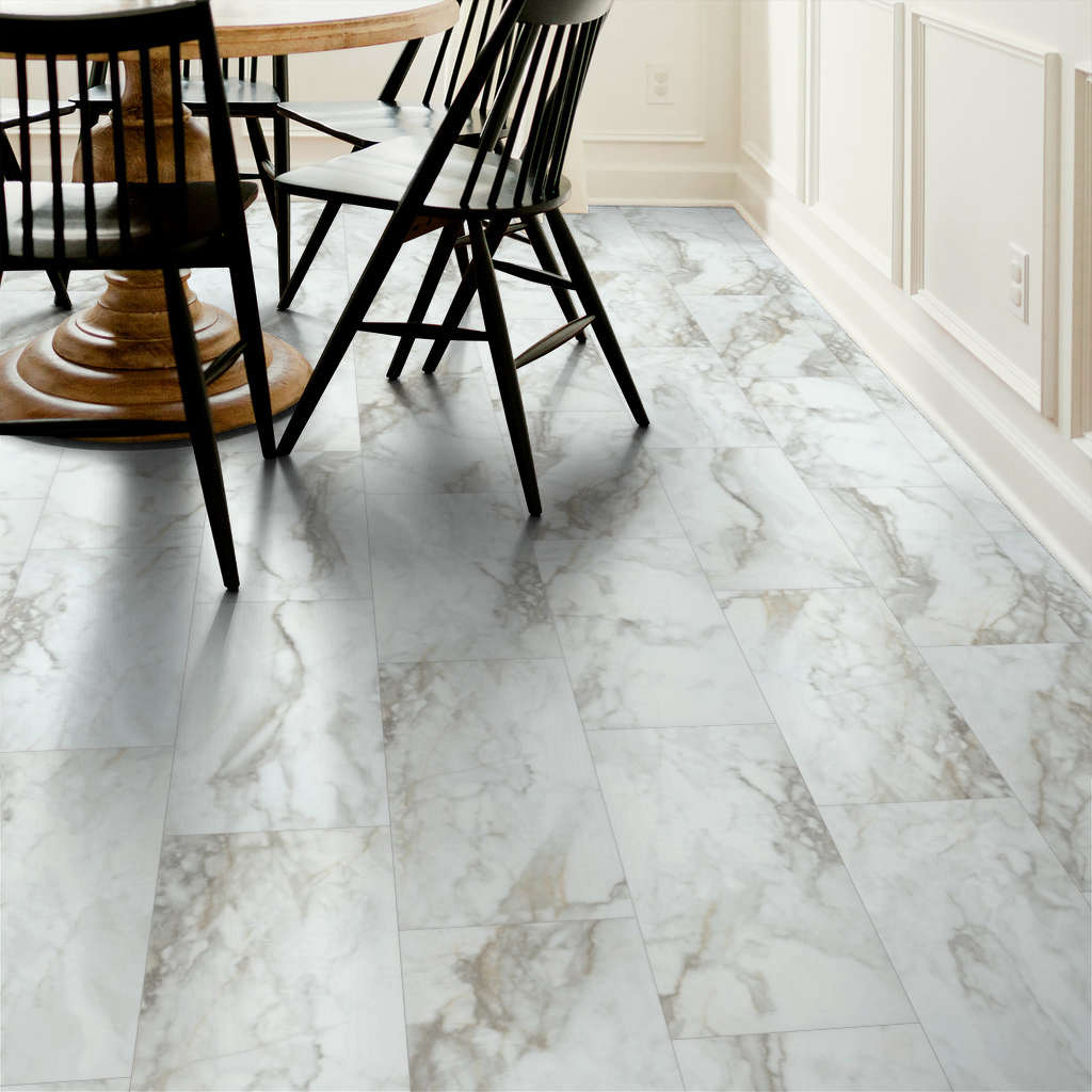 Paragon Tile Plus - Calacatta 12" ($5.79 p/sf) 1022V-01100