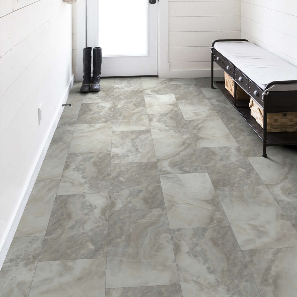 Paragon Tile Plus - White Onyx 12" ($5.79 p/sf) 1022V-01101