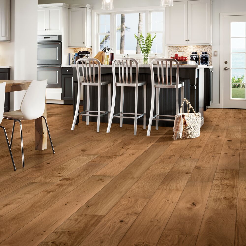 Bruce Engineered Brushed Impressions Platinum - 9" Amber Hued ($10.87/sf)