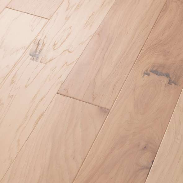 Pebble Hill Hickory, which warms rooms with its rich grain and hand-scraped texture, has proven so popular we've added another width plus three new colors. Hickory has inherent strength and durability, which make Pebble Hill a fantastic flooring choice. Made in the USA.