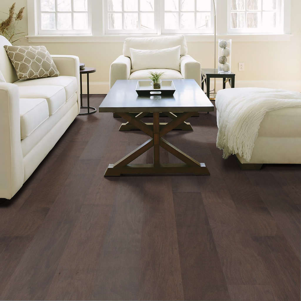 Shaw Alpine Hickory 6.38" - METRO BROWN ($6.69 p/sf) SW710-07065