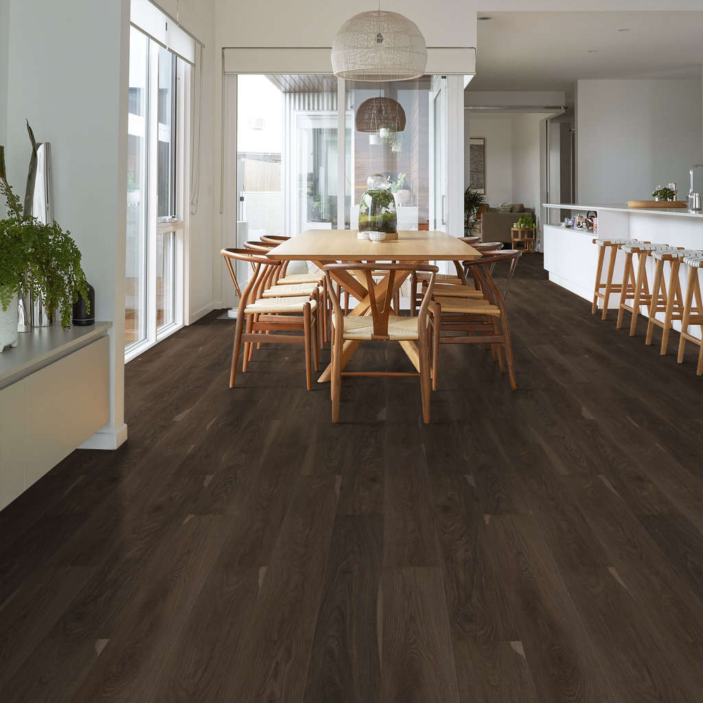 Shaw Pantheon HD+ Natural Bevel - 7" CHARRED EARTH ($5.99 p/sf) 1051V-07232