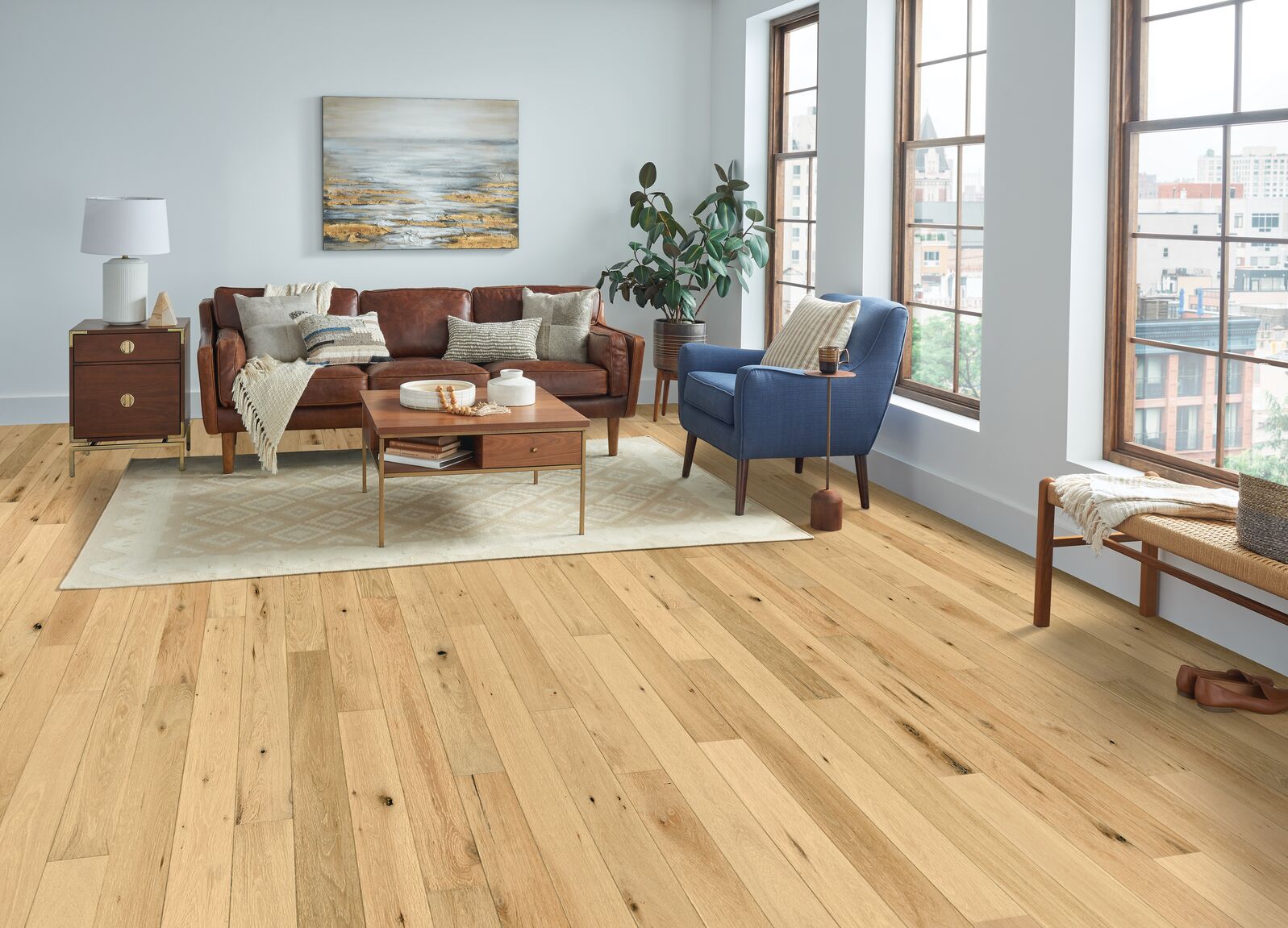 Bruce Engineered Brushed Impressions Bronze - 5" Quiet Perfection ($6.49/sf)