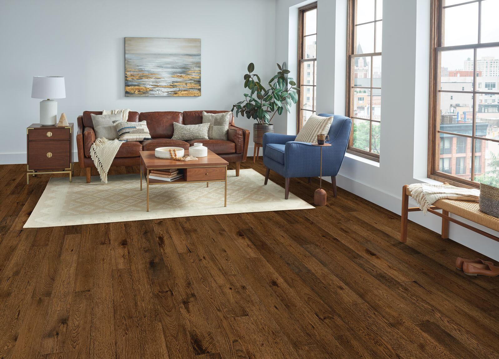 Bruce Engineered Brushed Impressions Bronze - 5" Vineyard Dream ($6.49/sf)
