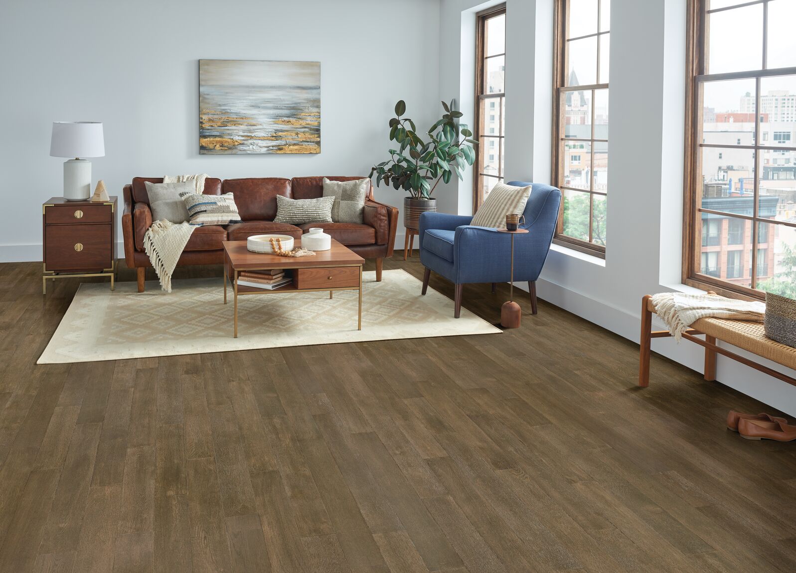 Bruce Engineered Brushed Impressions Bronze - 5" Coastal Outskirt ($6.49/sf)