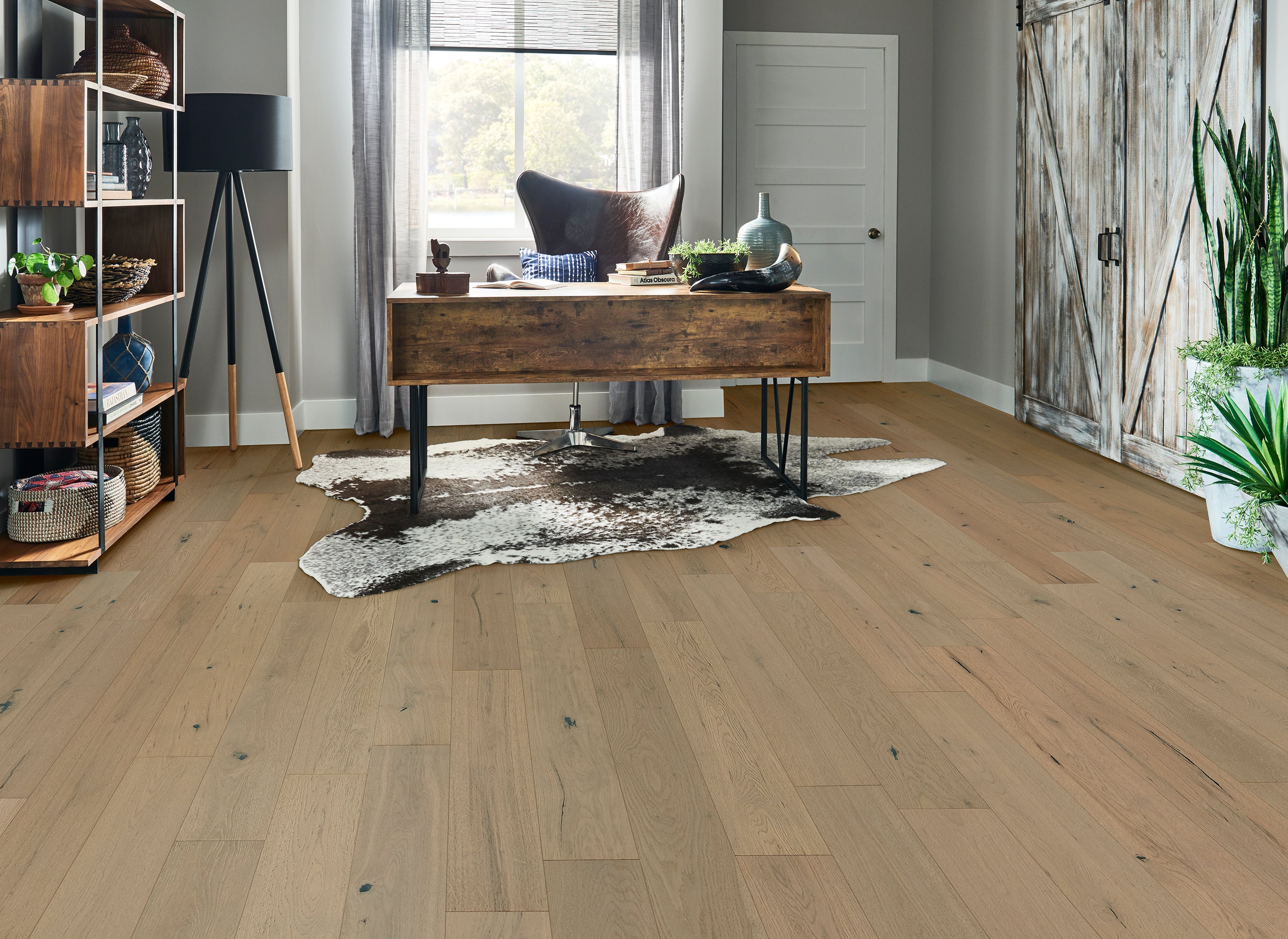 Bruce Engineered Brushed Impressions Silver - 6-1/2" Winter Respite ($6.72/sf)