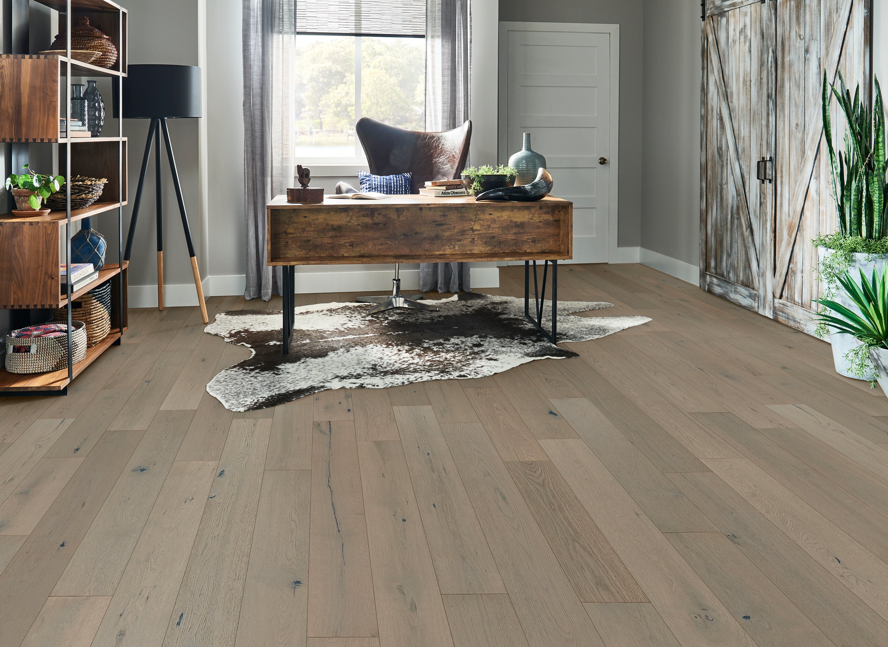 Bruce Engineered Brushed Impressions Silver - 6-1/2" Breezy Gray ($6.72/sf)