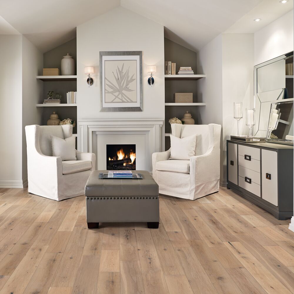 Bruce Engineered Brushed Impressions Silver - 6-1/2" Aura of Quiet ($6.72/sf)