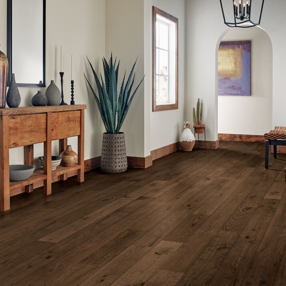 Bruce Engineered Brushed Impressions Silver - 6-1/2" Designer Coffee ($6.72/sf)