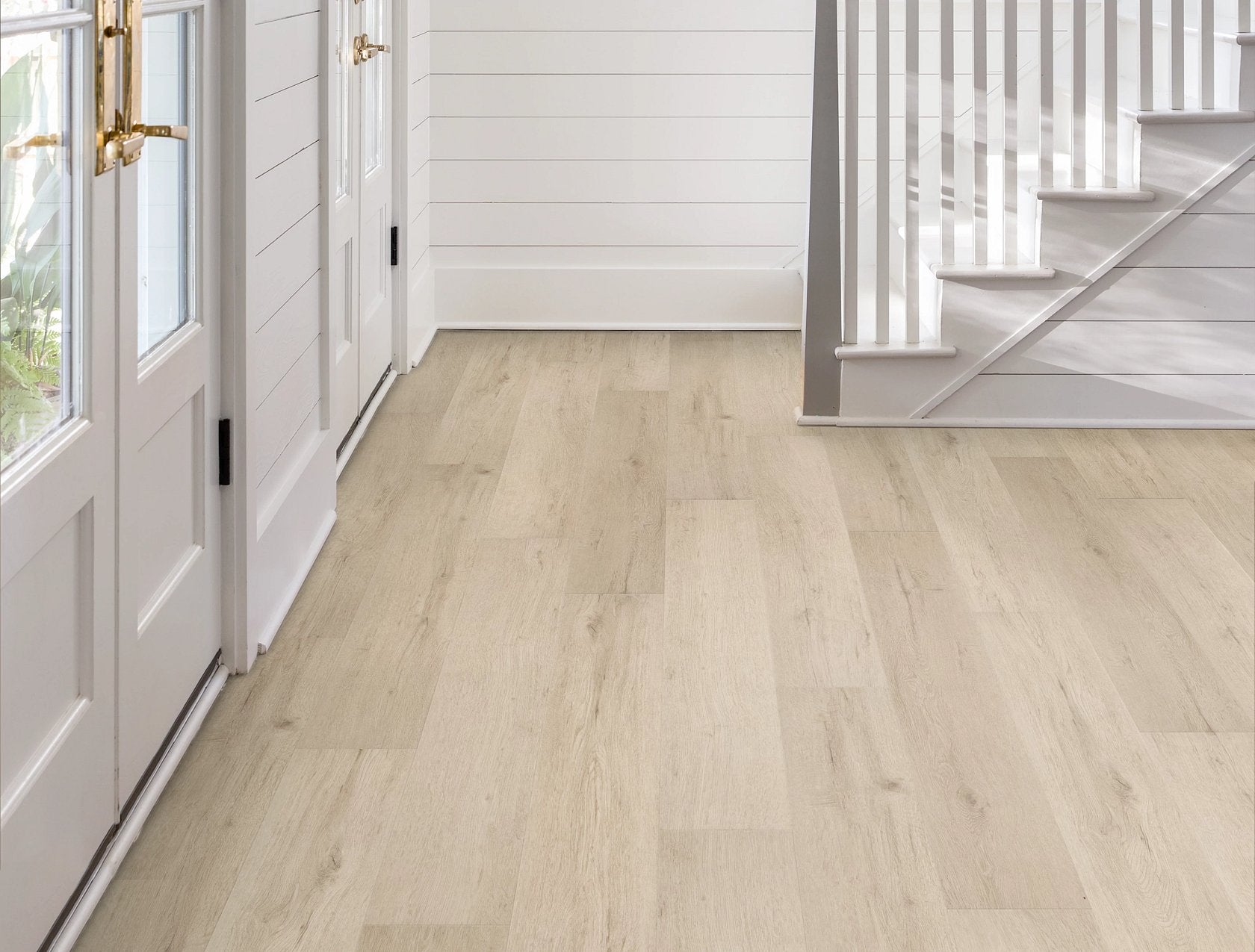 Shaw Pantheon HD+ Natural Bevel - 7" FRESCO CREAM ($5.89 p/sf) 1051V-02128