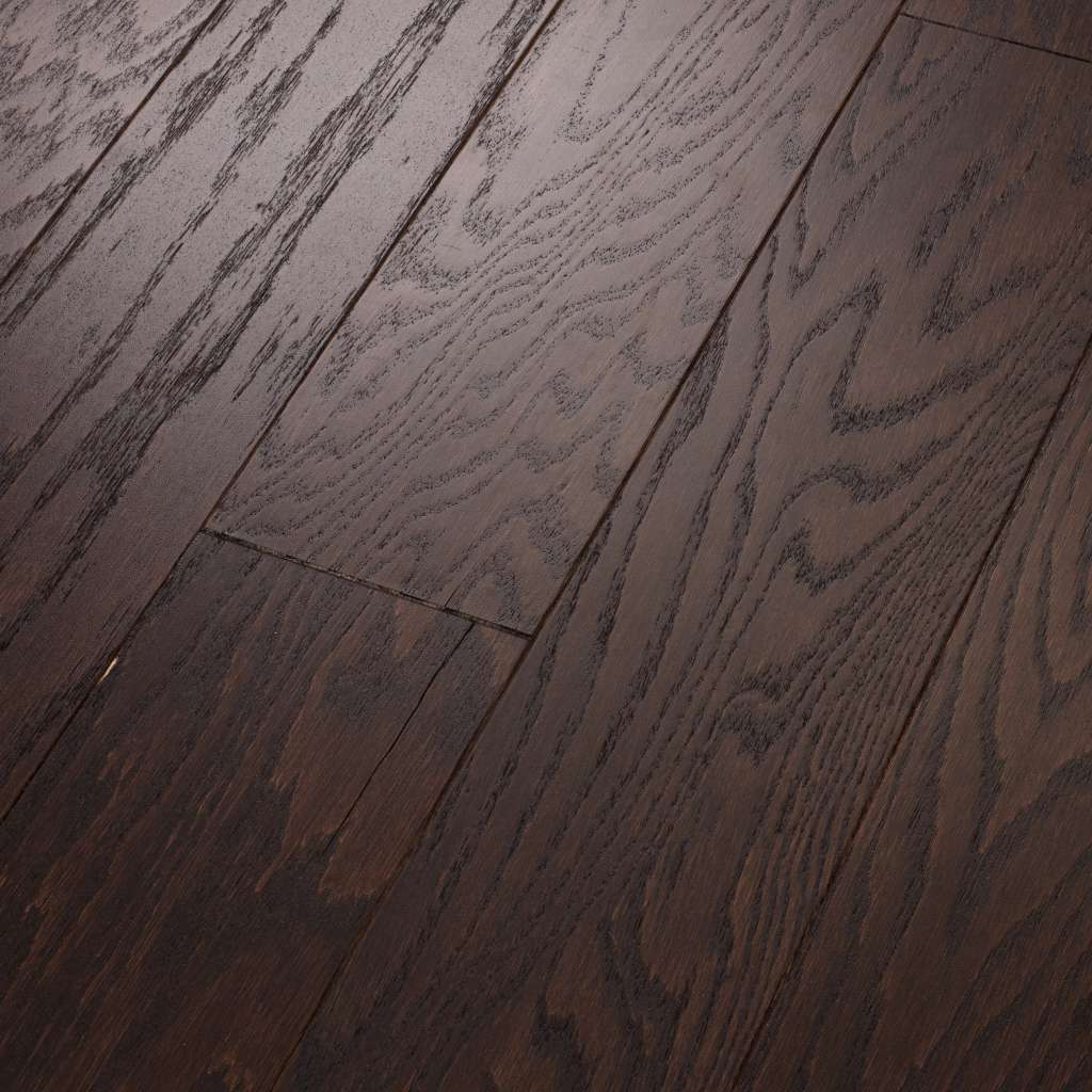 Classic hardwood flooring in both traditional and modern colors. This oak hardwood floor showcases the charm and natural beauty of hardwood, accentuated with a wide range of character. Offered in 3 1/4" and 5" widths.