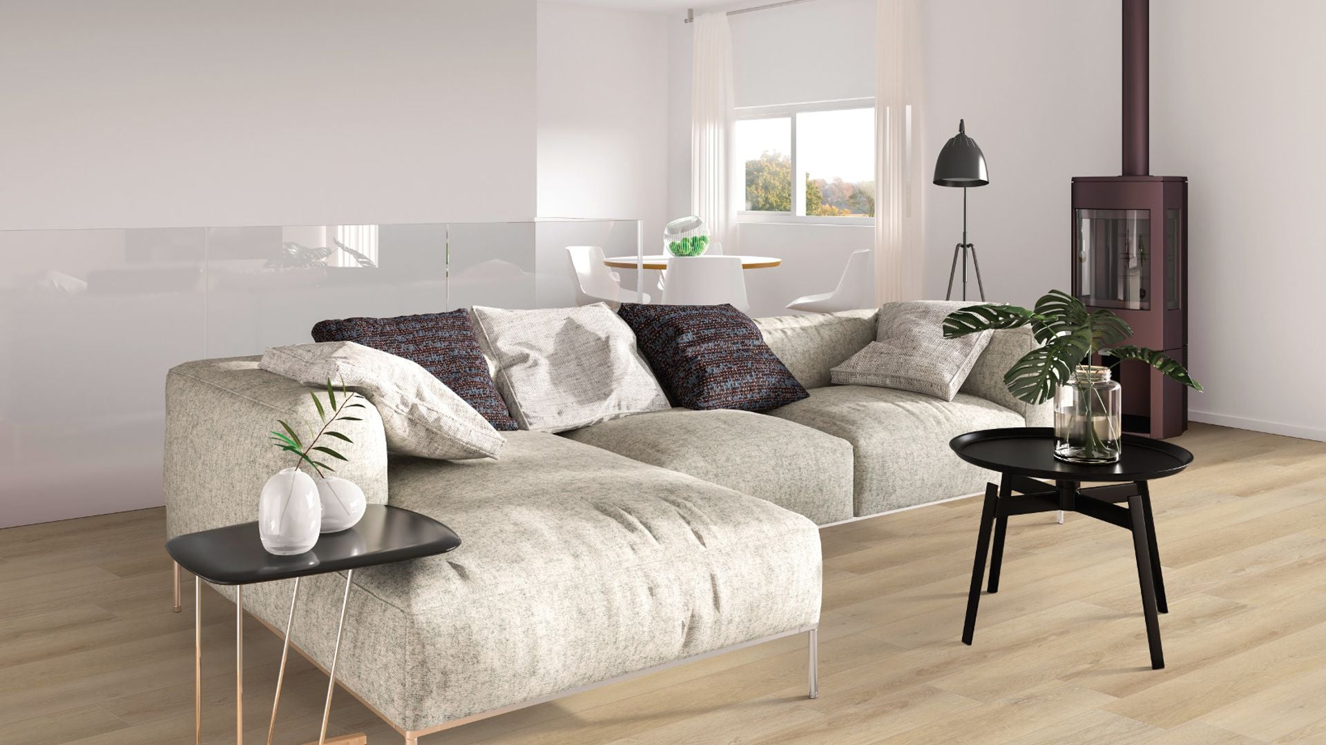 COREtec Plus Enhanced Planks - 7" Pasadena Oak ($6.29 p/sf) VV012-00772