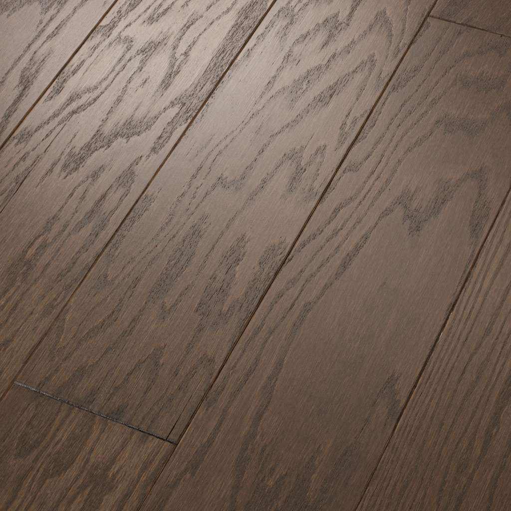 Classic hardwood flooring in both traditional and modern colors. This oak hardwood floor showcases the charm and natural beauty of hardwood, accentuated with a wide range of character. Offered in 3 1/4" and 5" widths.